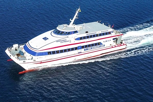 Bodrum-Kos Tek Yön Gidiş Yeşil Marmaris Feribot Bileti 