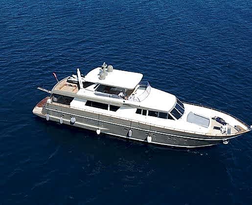 San Lorenzo SL 82 Bono Dea Motoryat 26 mt,10 Kişi