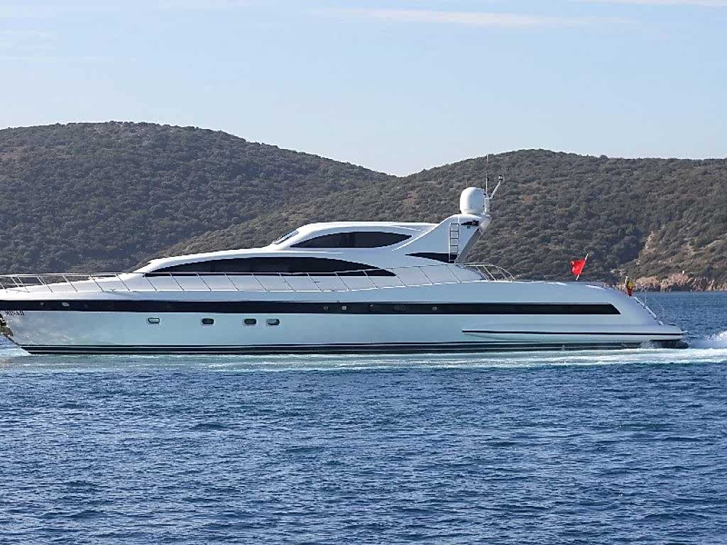 Mangusta 107 Motoryat 33 mt,8 Kişi