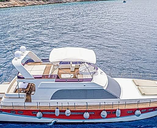 THE JULIET Bodrum 20 kişi kapasiteli Jakuzili Motoryacht